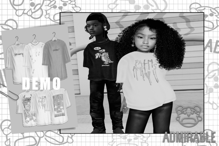 Admirable- Regular T-shirt. (Demo)