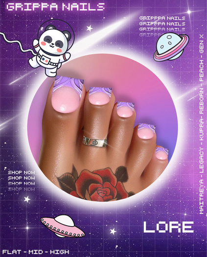 Grippa Pedi:: Lore Set
