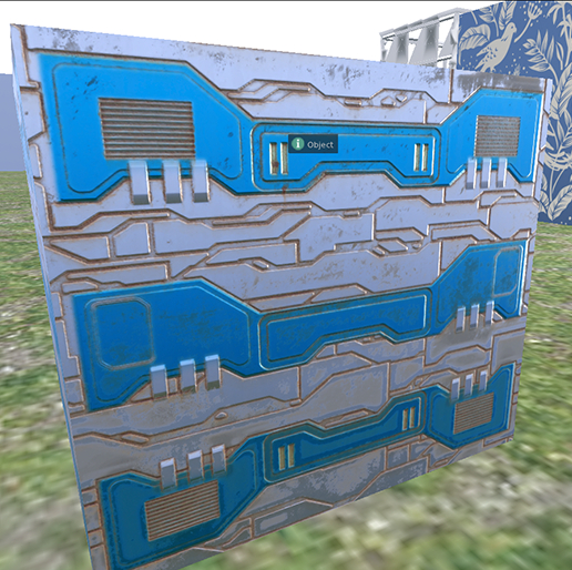 Meshixel Futuristic Panel Design PBR
