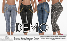 Demo Pants Darena Fatpack Denim - Jeans - FashionNatic