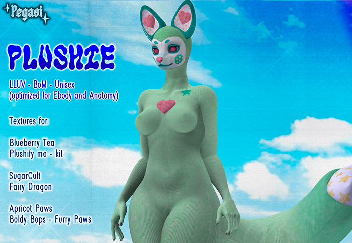 PEGASI - PLUSHIE (MINT STAR)