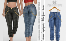 Pants Darena Blue Denim - Jeans - FashionNatic 