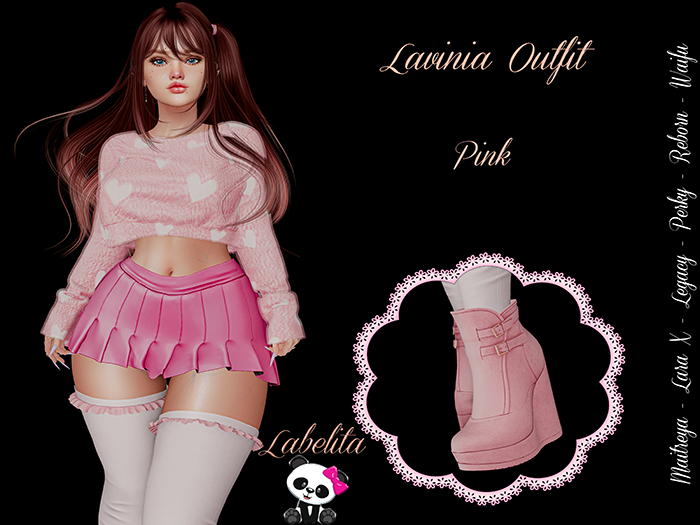 [LABELITA] Lavinia Outfit Pink