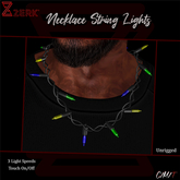 [ZERK] Necklace String Lights 