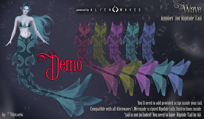 DEMO Misteria - Wave appliers for Riptide tail