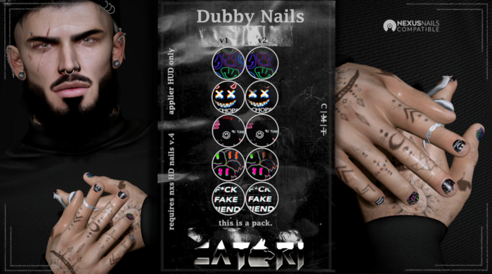 .catori. HD dubby nails. (add)