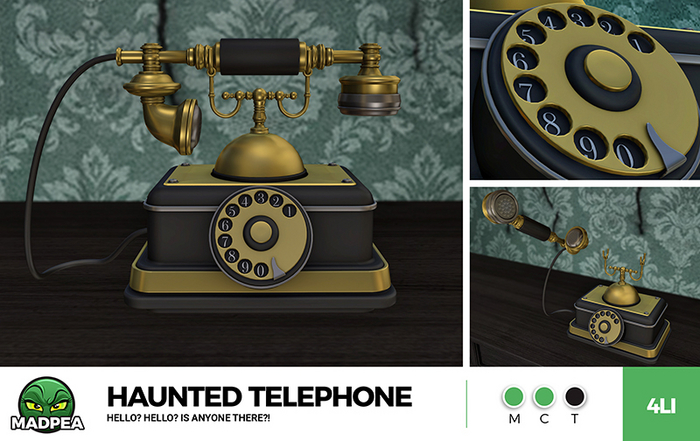 MadPea Haunted Telephone