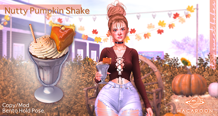 ~macaroon Nutty Pumpkin Shake