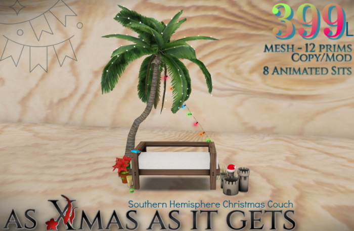 As Xmas As It Gets - Southern Hemisphere Christmas Couch