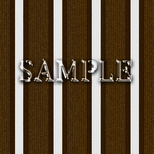 Zoy Texture [ Strypy Knitted 05 ] Seamless - Yellow Brown White