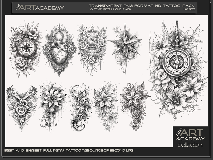 @PAA - Tattoo Texture Pack 655