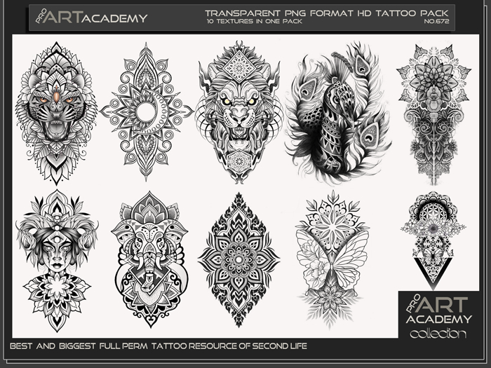 @PAA - Tattoo Texture Pack 672