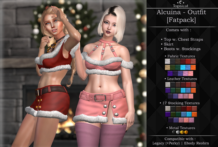 [Christmas Special] Alcuina - Outfit - Fatpack