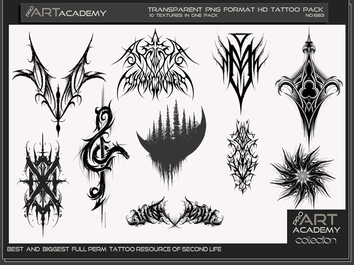 @PAA - Tattoo Texture Pack 683