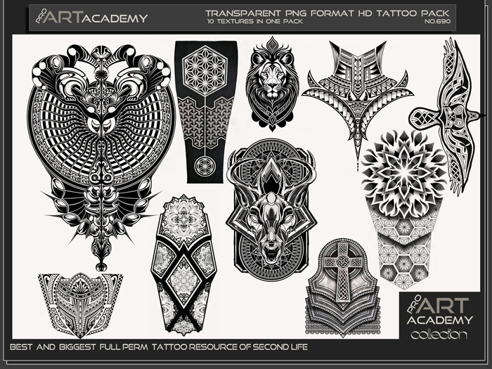 @PAA - Tattoo Texture Pack 690