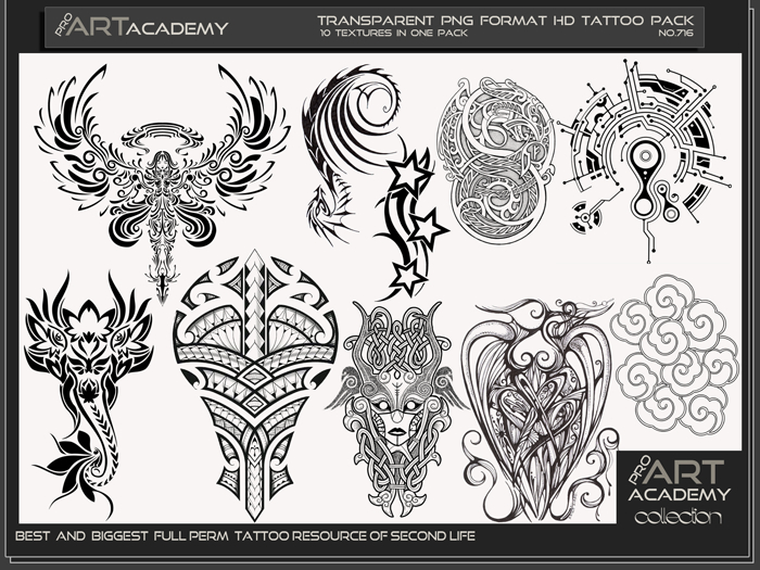 @PAA - Tattoo Texture Pack 716