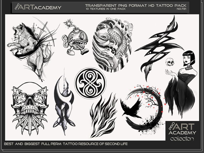@PAA - Tattoo Texture Pack 721
