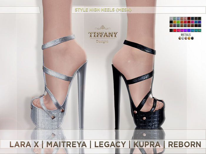 ::TD:: Style High Heels + Lara X