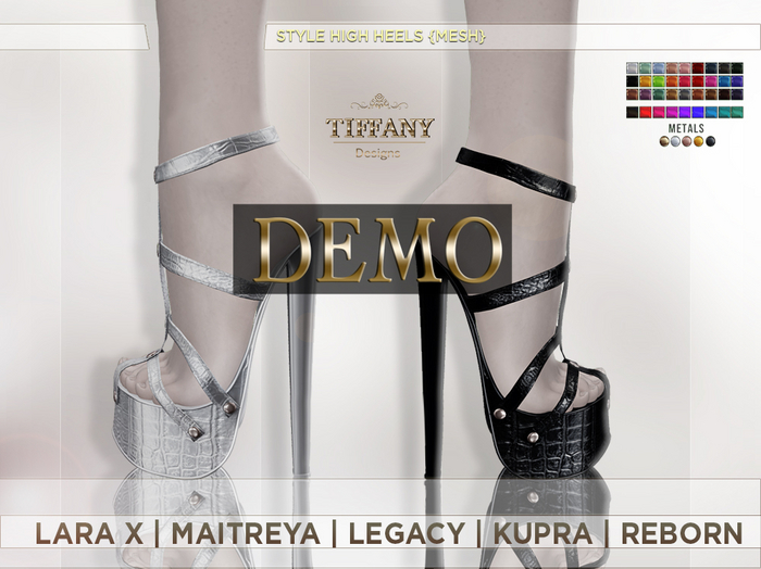 ::TD:: Style High Heels DEMO + Lara X