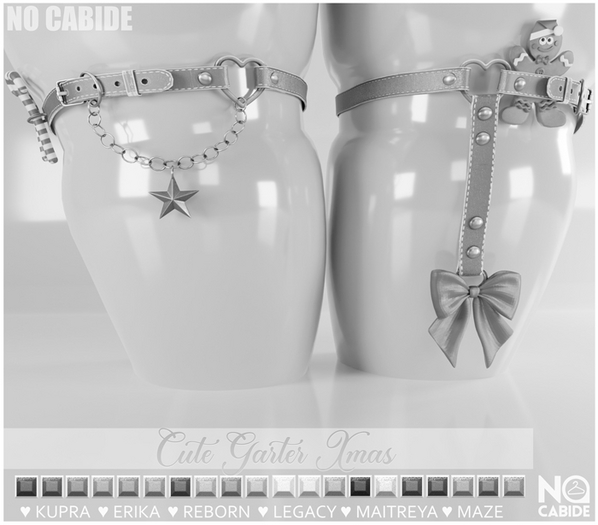 DEMO No Cabide :: Cute Garter Xmas [HUD]