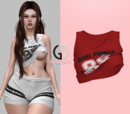 Galagher - Abby Top Red