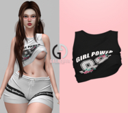 Galagher - Abby Top Black