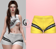 Galagher - Abby Short Yellow