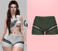 Galagher - Abby Short Green