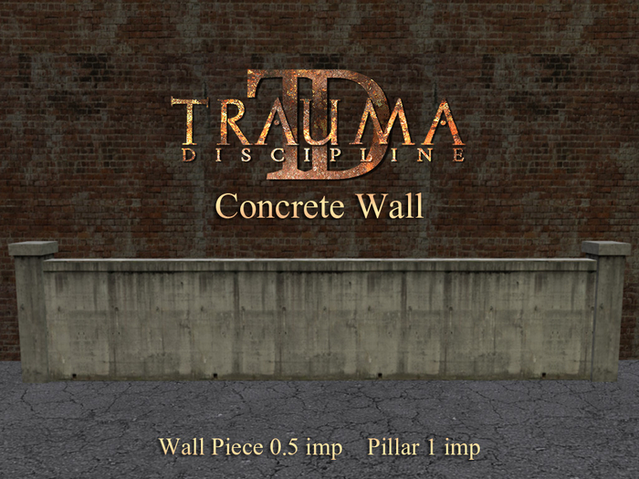 TRAUMA Concrete Wall 