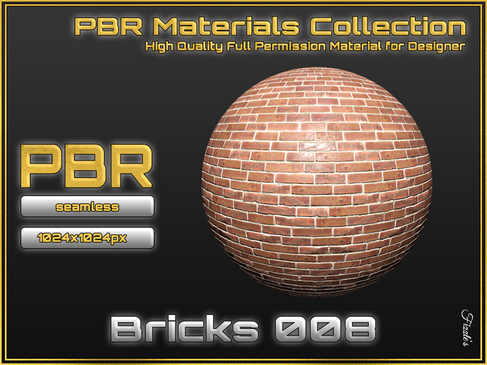 *Fizzle's* - Bricks PBR 008