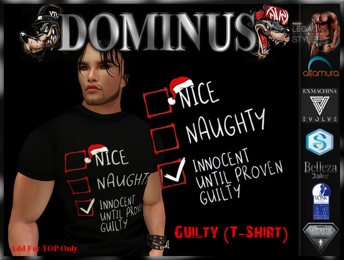 ~DOMINUS~Guilty (T-Shirt)   (ADD)