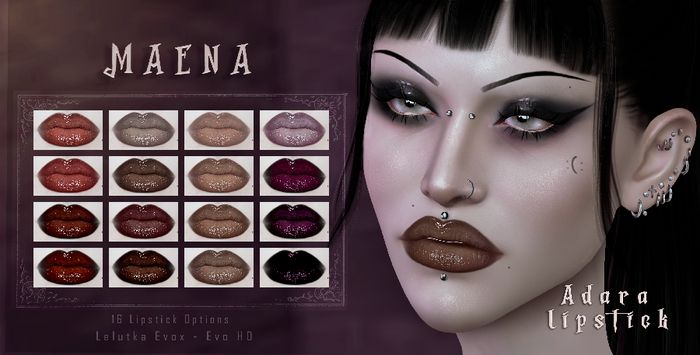 MAENA / ADARA LIPSTICK (LEL HD)