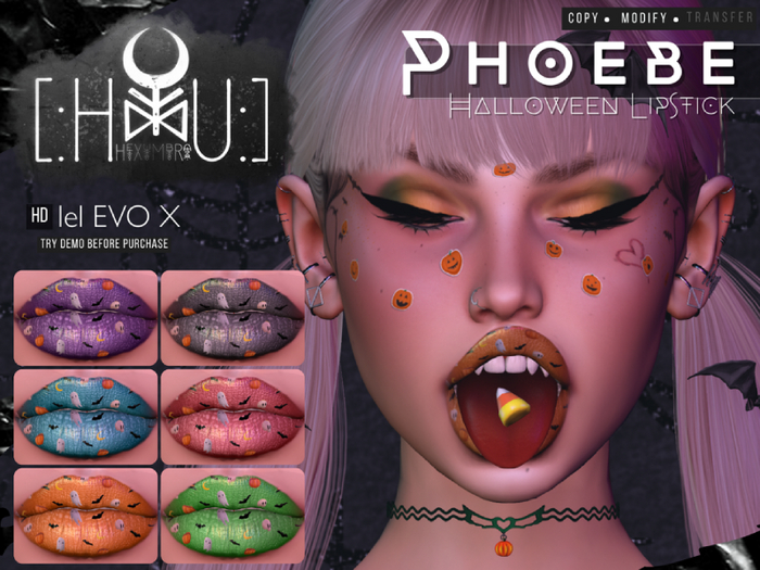[HEXUMBRA] Phoebe HD Lipstick DEMO