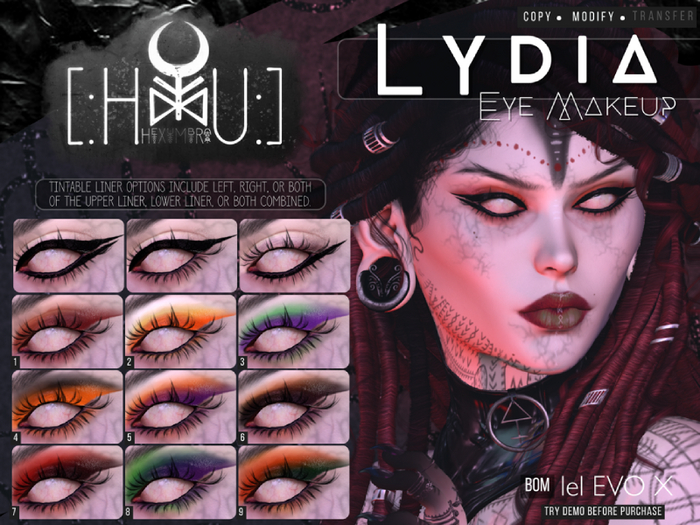 [HEXUMBRA] Lydia Eye Makeup DEMO