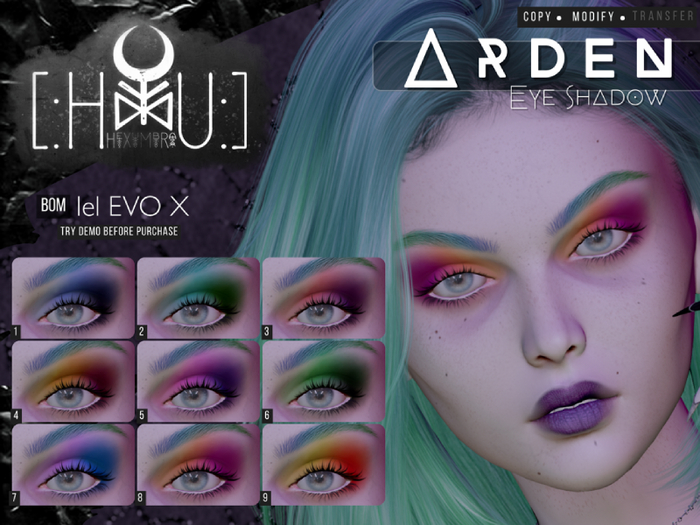 [HEXUMBRA] Arden Eye Makeup DEMO