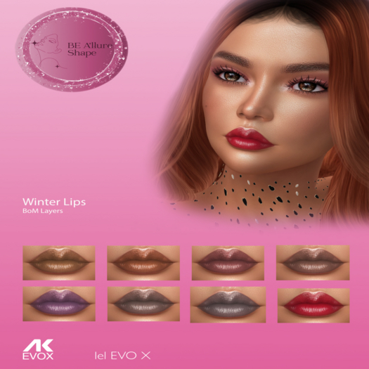 BE Allure Shape - Winter Lips EvoX DEMO (no trans)