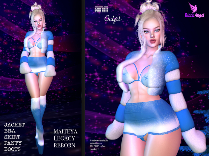 ANN XMAS BLUE OUTFIT by BA Store >>PROMO<<