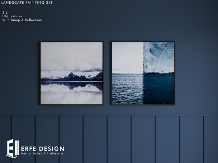 Abstract Creams Painting Set [Erfe Design] PACK