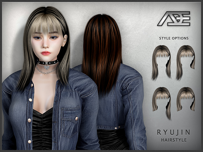 Ade - Ryujin Hairstyle (Naturals Bundle)