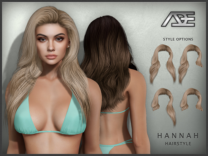 Ade - Hannah Hairstyle (FULL PACK)