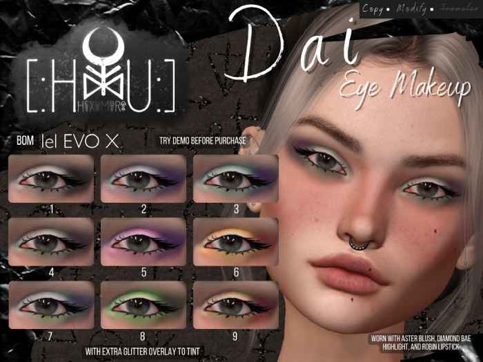 [HEXUMBRA] Dai Eye Makeup