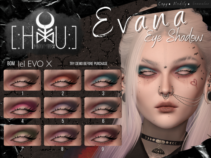 [HEXUMBRA] Evana Eye Shadow