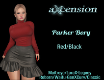 aX: Parker Body Red/Black