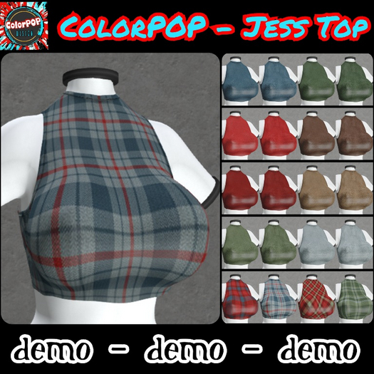ColorPOP - Jess Top - DEMO BOX (ADD to Unpack)