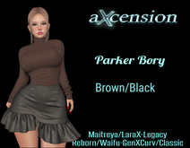 aX: Parker Body Brown/Black