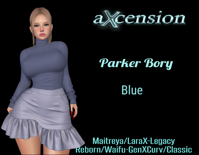 aX: Parker Body Blue