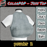 ColorPOP - Jess Top - Powder 2 BOX (ADD to Unpack)