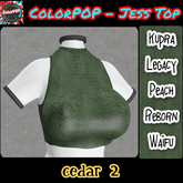 ColorPOP - Jess Top - Cedar 2 BOX (ADD to Unpack)