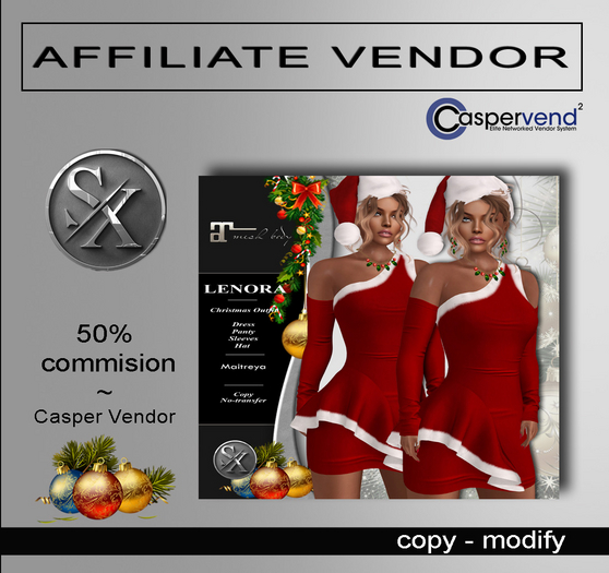 [SX] Affiliate Vendor CHRISTMAS -  Lenora [1 vendor]