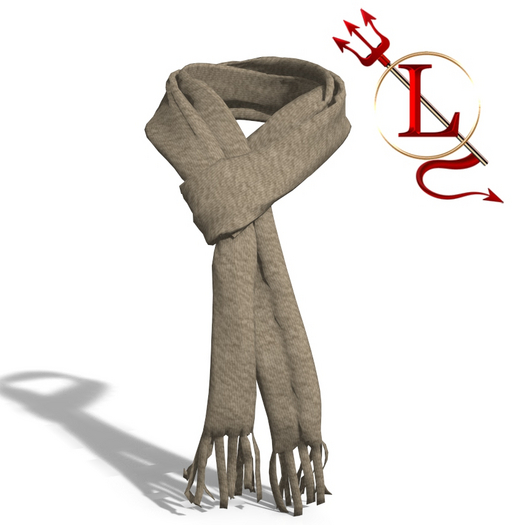 Beige Cashmere Scarf Shawl